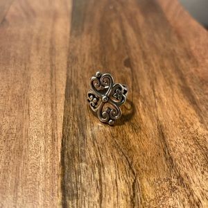 James Avery Adorned Hearts Ring